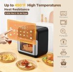 100 Pcs Round Air Fryer Liners - 6.3 Inch