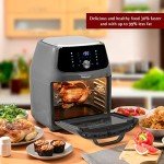 Innoteck 16L Digital Air Fryer Oven with Rotisserie