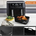 Silicone Air Fryer Liners - 2 Pack
