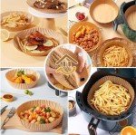 100 Pcs Round Air Fryer Liners - 6.3 Inch