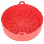 Silicone Pot for Easy Air Fryer Cleanup (Red)