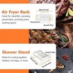 10-Piece Accessory Set for Dual Air Fryers