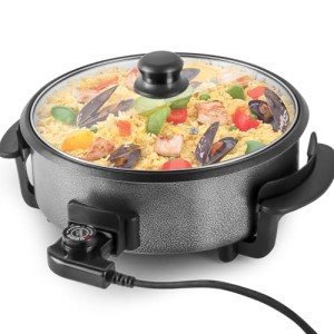 SUPERLEX 32cm Electric Air Fryer Skillet