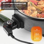 SUPERLEX 32cm Electric Air Fryer Skillet