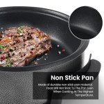 SUPERLEX 32cm Electric Air Fryer Skillet