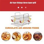 KJKVIVH Dual Air Fryer Stainless Steel Rack