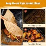 100 Air Fryer Liners for Ninja Double Stack