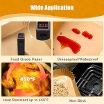 100 Air Fryer Liners for Ninja Double Stack