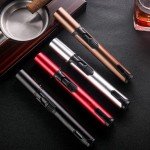Adjustable Jet Flame Butane Lighter with Window