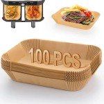 Disposable Air Fryer Liners for Dual Zone Cookers