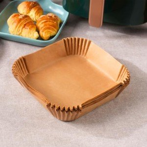 GreenMingle Air Fryer Parchment Paper Liners - 100 Pack