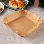 GreenMingle Air Fryer Parchment Paper Liners - 100 Pack