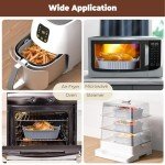 Silicone Air Fryer Liners - 2 Pack, 8 Inch