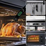 ZVOPVO Digital Meat Thermometer with Collapsible Probe