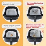 50PCS Air Fryer Disposable Paper Liners