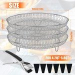 Ninja Air Fryer Stainless Steel Stacking Rack