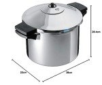 Kuhn Rikon Duromatic Stainless Steel Pressure Cooker 6L