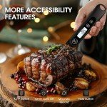 DOQAUS Digital Cooking Thermometer with Long Probe