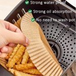 Round Air Fryer Parchment Paper, 120 PCS