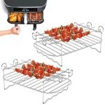Air Fryer Dual Rack Set for Ninja Models
