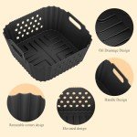 Silicone Liners for Ninja Double Stack Air Fryer