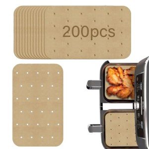 200 Pcs Nonstick Air Fryer Paper Liners