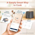 COSORI Smart 6.4L Air Fryer with Recipes