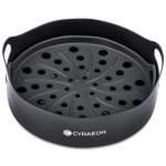 Round Silicone Air Fryer Basket, 18 cm