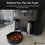 Round Silicone Air Fryer Basket, 18 cm