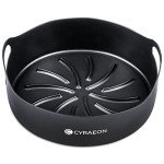 Round Silicone Air Fryer Basket, 18 cm
