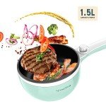 Vocha 1.5L Mini Portable Electric Hot Pot