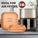 KitchenBoss 100PC Non-Stick Air Fryer Liners