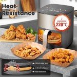 KitchenBoss 100PC Non-Stick Air Fryer Liners