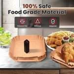 KitchenBoss 100PC Non-Stick Air Fryer Liners