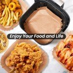 KitchenBoss 100PC Non-Stick Air Fryer Liners