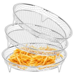 3-Tier Stainless Steel Air Fryer Rack
