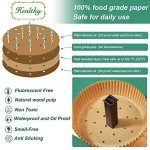 100-Pack Disposable Air Fryer Liners - 8 Inch