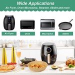 100-Pack Disposable Air Fryer Liners - 8 Inch