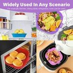 ZHONYEE 2-Pack Silicone Liners for Air Fryers