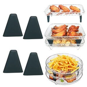 BYKITCHEN Air Fryer Stacking Rack Accessories Set