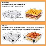 BYKITCHEN Air Fryer Stacking Rack Accessories Set