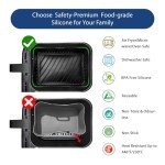 Reusable Silicone Liners for Large Air Fryers, 2PK