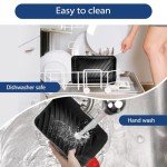 Reusable Silicone Liners for Large Air Fryers, 2PK