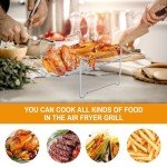 2-Piece Air Fryer Rack Set for Multiple Models
