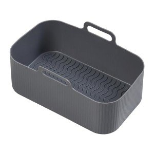 Chef Aid Air Fryer Liner - Rectangle, Grey