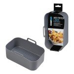 Chef Aid Air Fryer Liner - Rectangle, Grey