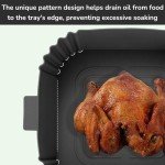 Silicone Air Fryer Liners - 2 Pack, 8 Inches