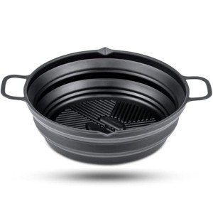 Reusable Silicone Air Fryer Round Basket Liner