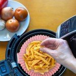 Non-Stick Silicone Air Fryer Basket Liners 2-Pack