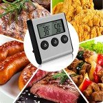 Digital Meat Thermometer with 102cm Probe and Timer